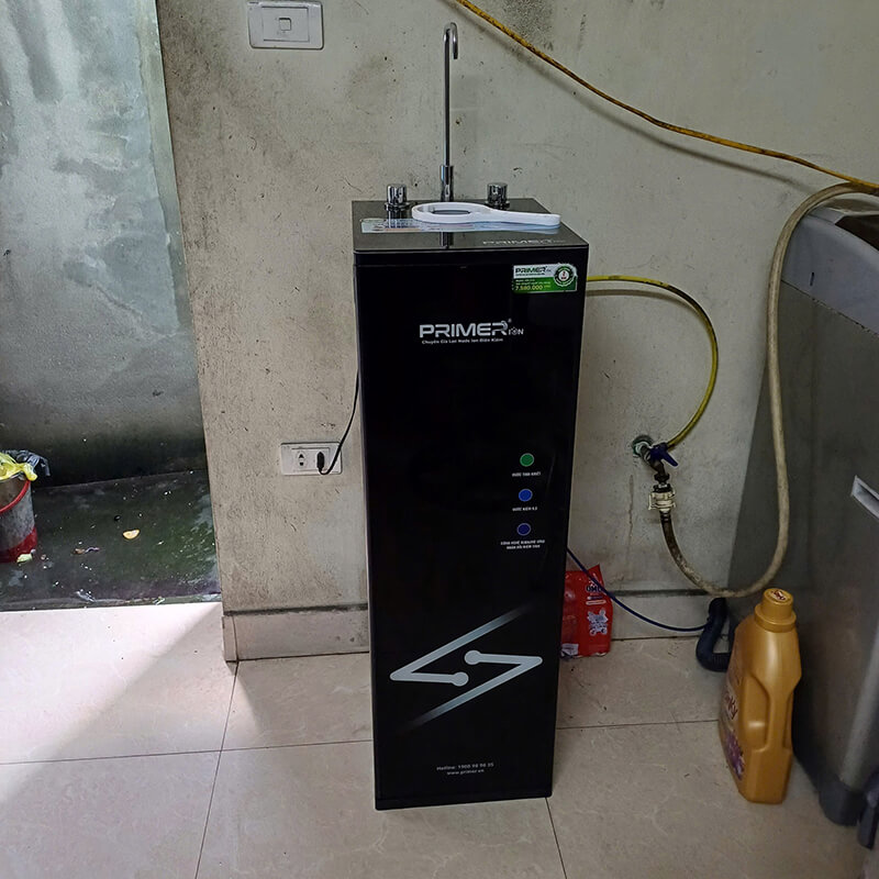 Công nghệ tạo nước ion kiềm bằng 02 lõi chức năng Primer