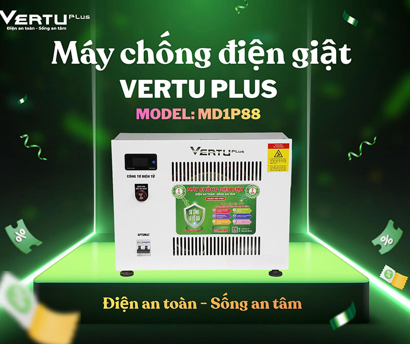 Máy chống điện giật MD-1P88