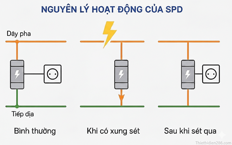 Nguyên lý hoạt động - SPD làm việc như thế nào? Nguyên lý hoạt động - SPD làm việc như thế nào?