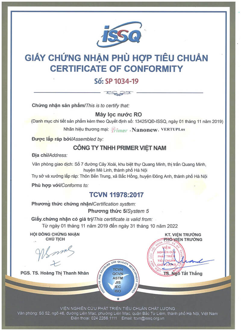 Khẳng định uy tín bằng chất lượng và tiêu chuẩn Khẳng định uy tín bằng chất lượng và tiêu chuẩn