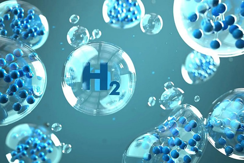 Ảnh minh họa phân tử Hydro hòa tan trong nước